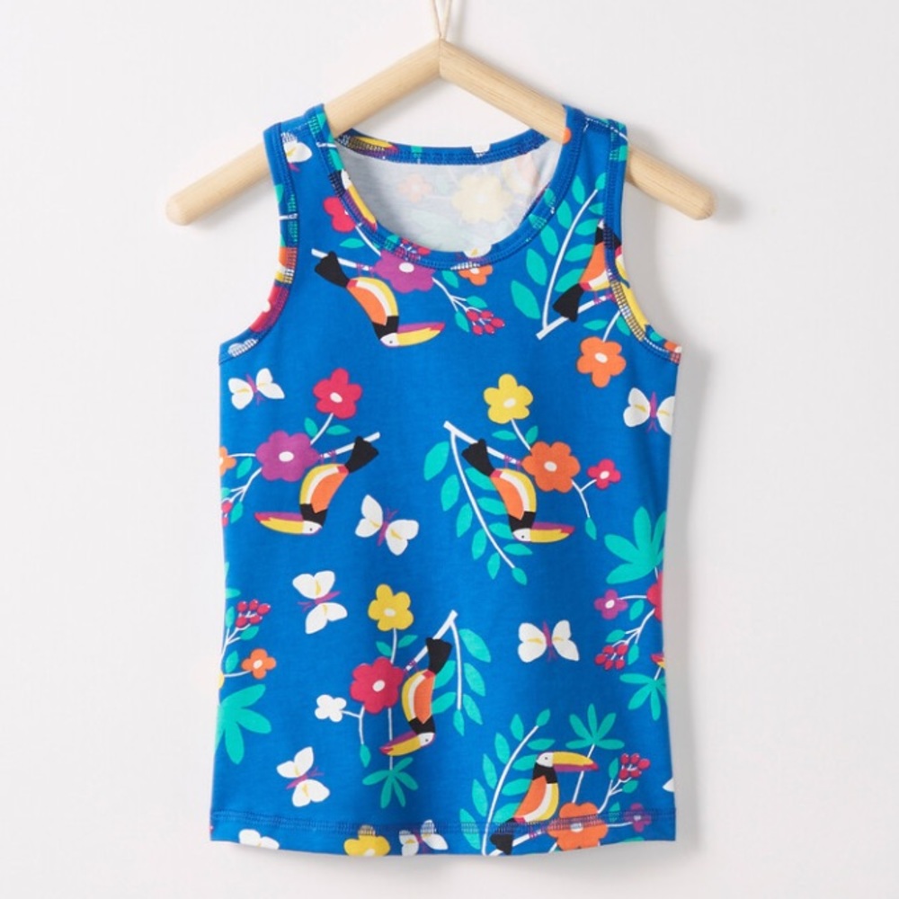 Hannah Anderson Tropical Toucan Tank Top